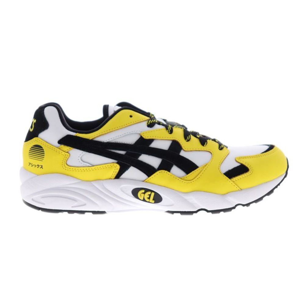 Asics Gel Diablo: White, Yellow & Black Mens Size 13 (worn once)